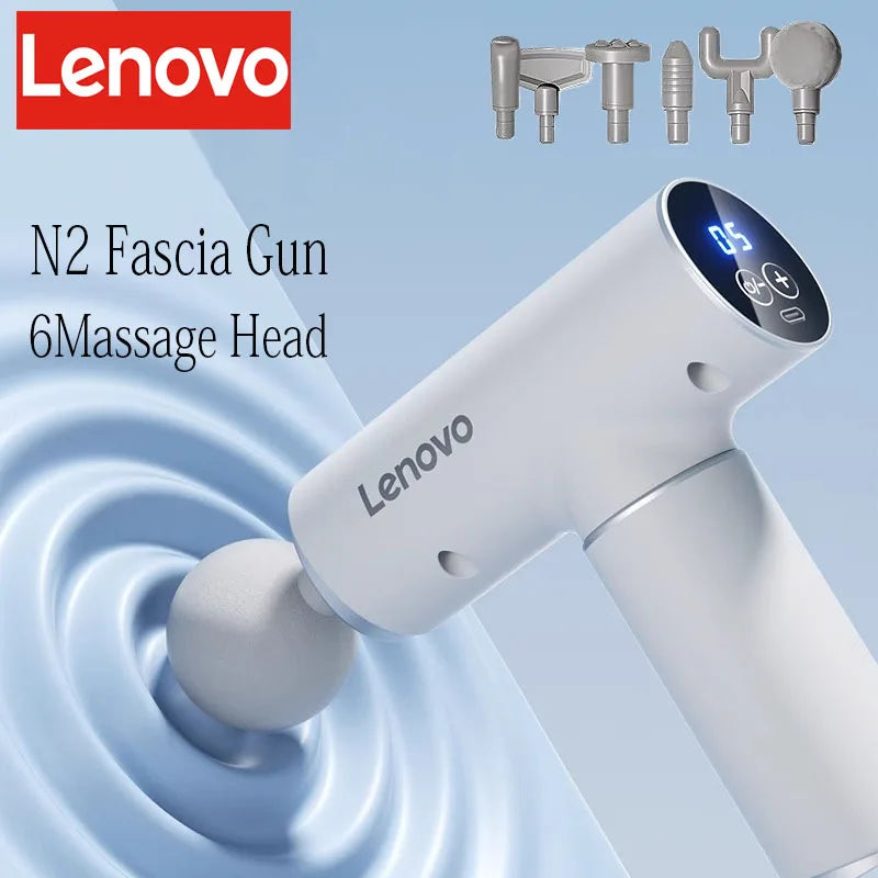 Original Professional Grade Fascia Gun N2 N3 Series Muscle Relaxation Massager LED Touch Screen 6-8Massage Head Gifts