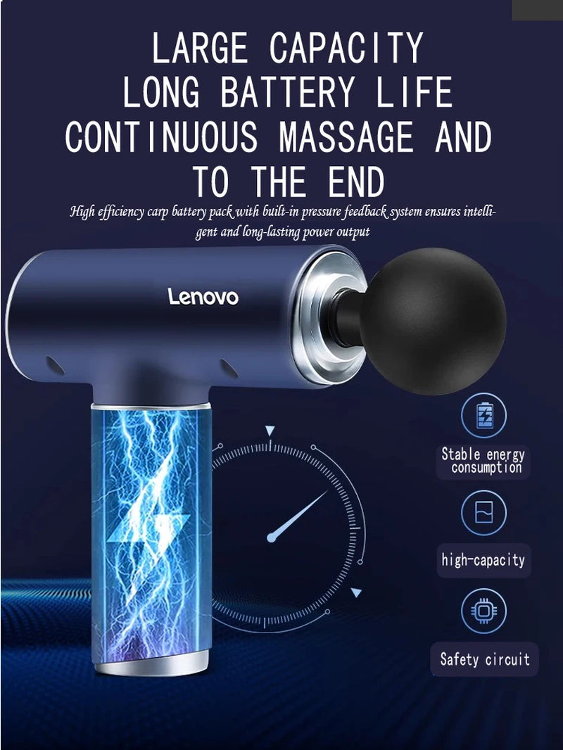 Original Professional Grade Fascia Gun N2 N3 Series Muscle Relaxation Massager LED Touch Screen 6-8Massage Head Gifts
