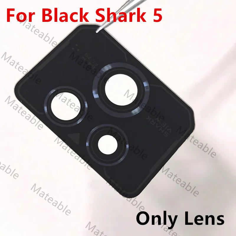 Shark5 5Pro for  Black Shark 5 Pro Camera Lens with Frame Glass Repair Rear Housing Replace Repair Parts