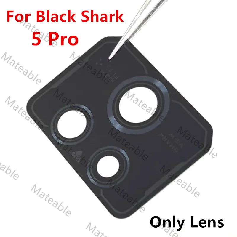Shark5 5Pro for  Black Shark 5 Pro Camera Lens with Frame Glass Repair Rear Housing Replace Repair Parts